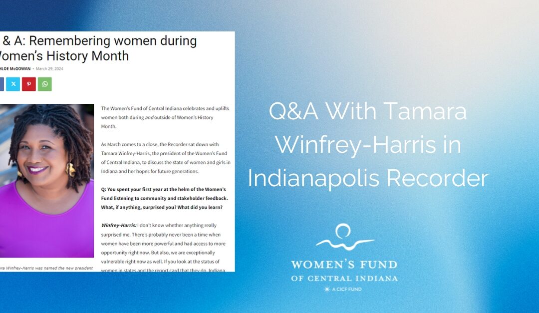 Q&A With Tamara Winfrey-Harris In Indianapolis Recorder