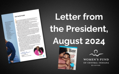 Letter from the President, Diane August 2024 Issue