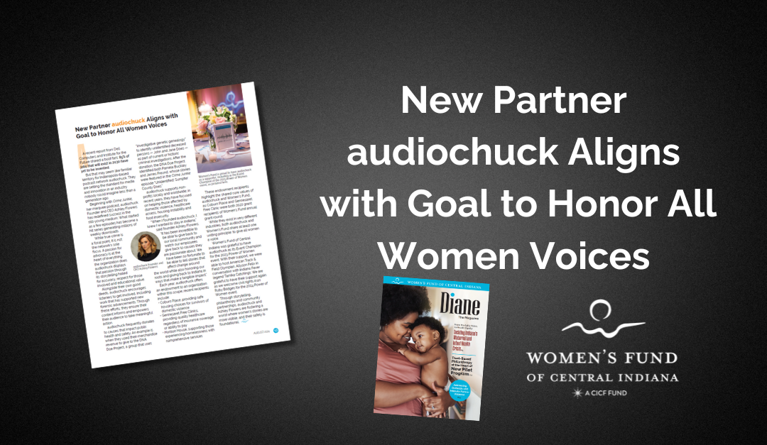 New Partner audiochuck Aligns with Goal to Honor All Women Voices