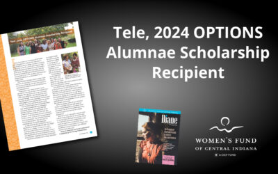 Tele, 2024 OPTIONS Alumnae Scholarship Recipient